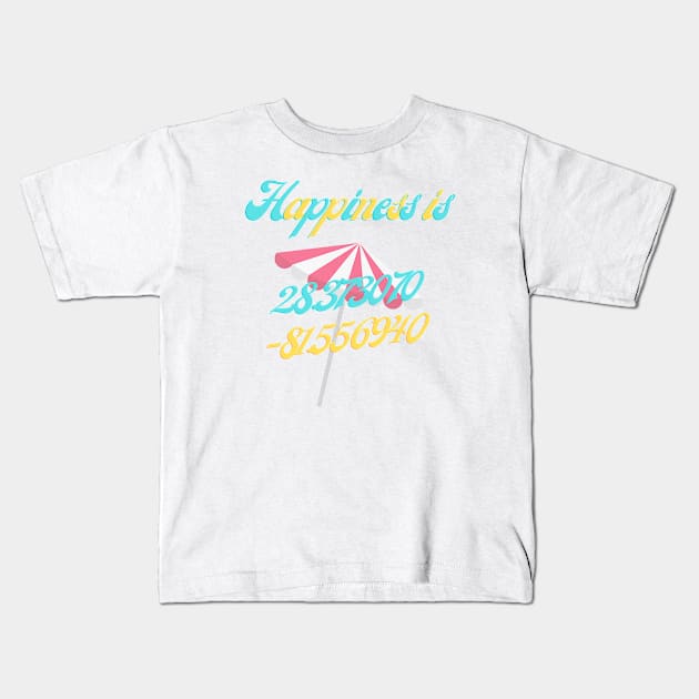 The Beach Club Kids T-Shirt by TheMidwestMouse